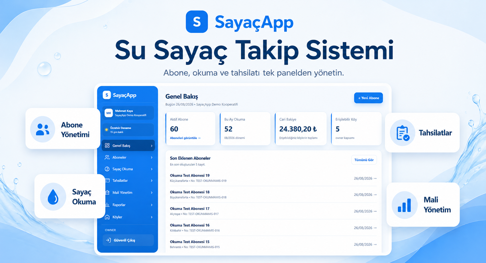 Online Sayaç Okuma ve Tahsilat Programı kapak görseli